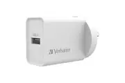 Verbatim USB-Charger Single-Port 2.4A - White [66590]
