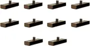 63mm Bed Slat Holders Caps for Wooden Frames 1 Prong (Pack of 10)