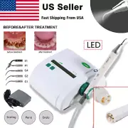 LED Dental Ultrasonic Piezo Scaler Handpiece Fit EMS Cavitron UPS