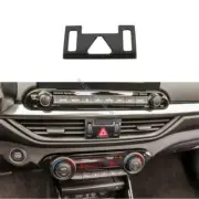 For Kia Forte K3 19-2023 Black Titanium Emergency Light Switch Sticker Trim 1X (for: Kia)