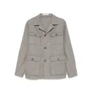 [Tagliatore] Tagliatore Button-down Jacket 46 IT GREY