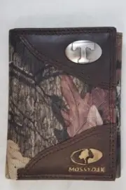 ZEP PRO Tennessee Volunteers Mossy Oak Camo Wallet Trifold TIN GIFT BOX