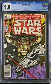 Star Wars #52 1981 CGC 9.8 NEWSSTAND "Death" of Colonel Nord. Darth Vader App