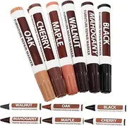 GAROZATION Wooden Furniture Maker Scratch Colour Accessories Hardwood Floor Touch-up Pen Furniture Scratch Repair Pens Kit