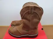NEW MENS WOLVERINE ANTHEM WELL BROWN W02288 WATERPROOF BOOTS 8 8.5 9 9.5 10