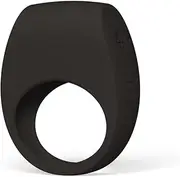LELO TOR 3 Vibrating Penis Ring Cock Ring App Connected Adult Toy For Man and Woman With 8 Pleasure Settings For Enhanced Sensation, Black