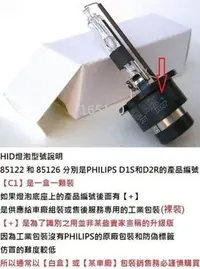 在飛比找Yahoo!奇摩拍賣優惠-飛利浦PHILIPS德國製造 氙氣燈泡 HID D2S 85