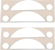 SING F LTD 2 Set White Mouse Feet Silent Replacement Pads Skates Glide Feet PTFE Compatible with Logitech M590 Multi-Device Wireless Mouse
