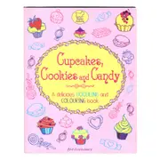 Cupcakes, Cookies and Candy: A Delicious Doodling and Colouring Book