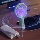 UV Light USB Mosquito Swatter Mini Fly Bug Zapper Mosquito Killer Lamp Bedroom