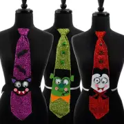 RAZ Imports Halloween Costume - Whimsy Character Neck Ties 3pc Set #H3612563