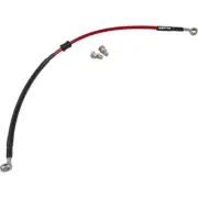 Ballards Honda XR600R 91-00 Red Braided Rear Brakeline