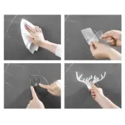 Deer Horns Antler Shaped Storage Hook Wall Shelf For Clothes Scarf Key Holder