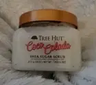 Tree Hut Coco Colada Shea Sugar Scrub Vegan Collagen 18oz. Free Ship!