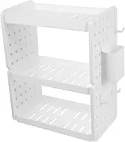 OHPHCALL Delicate Book Organizer Wear Resistant Desktop Book Rack for Office Home Storage Exquisite Magazine Holder with Smooth Edges for Tidy Workspace