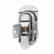 Drawbolt Latch with Key Lock Road Flight Case Hardware Surface-Mount Toggle Hasp