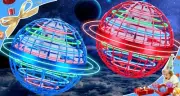 Flying Orb Ball Toy 2 Pack,Hand Controlled Mini Drone for Kids,Galactic Fidge...