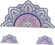 Prism Window Cling Sticker Decorative Sun Catchers for Easy Installation Collision Protection Fits Various Window Static Cling Decor