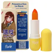 Manga Collection Lip Balm - Pineapple Kiss by Rude Cosmetics for Women - 0.123 oz Lip Balm