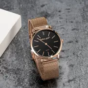 Bullion Gold Timeless Dream Watch - Rose Gold and Black