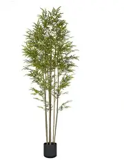[SOGA] Lucky Bamboo Tree Bambusa Vulgaris Artificial Plant 240cm