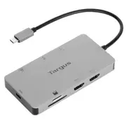 Targus DOCK423 USB-C Dual 4K Alt Mode Mobile Hub, support 100w Power Delivery, [DOCK423AU]
