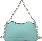 [JEN & CO.] Griselda Women's Curvy Crossbody Purse Clutch Bag With Removable Adjustable Shoulder Strap Vegan Leather