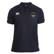 OFFICIAL 4 PARA Parachute Regiment embroidered Canterbury Rugby Polo Shirt