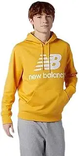 [New Balance] Men's Nb Essentials Pullover Hoodie Top Lifestyle Aspen XL
