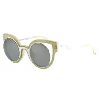 在飛比找momo購物網優惠-【FENDI】-時尚造型 太陽眼鏡(白色)