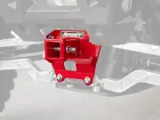 SuperATV 2" Rear Receiver Hitch for Polaris RZR XP Turbo - Red