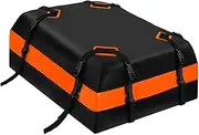 21 Cubic Feet Car Rooftop Cargo Bag Coded Lock Car Rooftop Luggage Bag with Anti-Slip Mat Large Capacity Car Rooftop Carrier Bag