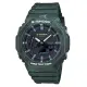 【CASIO 卡西歐】G-SHOCK 雙顯錶 樹脂錶帶 森林綠 防水200米 GA-2100FR(GA-2100FR-3A)