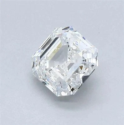 Natural D Color Loose gems Lab Grown CVD Diamond 2 Ct Asscher Cut VVS1 Certified