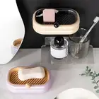 Soap Dispenser Easy Access Keep Neat Wall Mounted Soap Tray Simple Installation