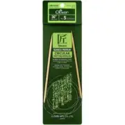 Clover Size 5 Takumi Bamboo Circular Knitting Needles, 36 inch