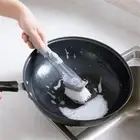 with Soap Dispenser Dishwashing Scrub Cleaner Sponge Brush Dish Scrubber