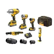 DEWALT 18V XR 5 Piece Combo Kit AUTO / POWERSTACK DEWDCZ5985E1H2-XE