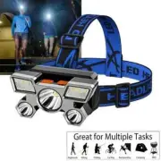 USB Rechargeable Led Five-Head Headlamp Super Bright