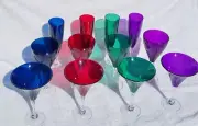 Tupperware Jeweltone Stemware Collection 4 colors! 16 pc set. New. Rare!