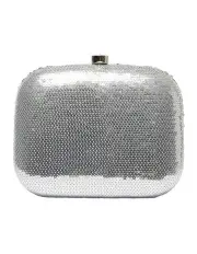 [NINA] Getty Bag in Silver Sequin