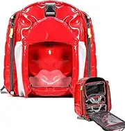 Portable AED Storage Bag Emergency Instrument Container,AED Defibrillator Storage Bag with Adjustable Shoulder Straps, Eye-catching Color, Suitable for AEDB3Pro