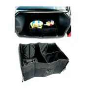 Autotecnica Collapsible Travelling Boot Trunk Wagon Organiser 55cm X 40cm X 26cm