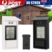 Waterproof Max Min Greenhouse Thermometer Indoor Outdoor Digital Garage Meter AU