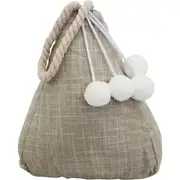 Boho Beige 24cm Sand Bag Fun Home Decor Doorstop Door Stopper Door Holder/Guard