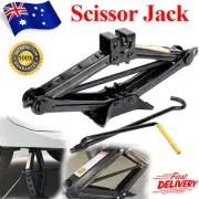 2.5Ton Scissor Jack Car Van Wind Up Tyre Lift Garage Emergency DIY Repair Tool