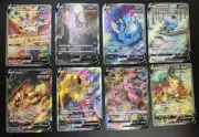 Pokémon Eevee Heroes Full V Alt Art SR Lot of 8 Korean Card Umbreon 085/069 + 7