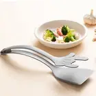 Safe to Use Spatula Pancake Toasted Bread Clip 2-in-1 Kitchen Tool Set Egg