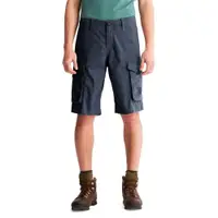 在飛比找ETMall東森購物網優惠-Timberland 男款深寶石藍休閒工裝短褲|A2C5A4