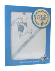 [Peter Rabbit] Hop Little Rabbit Hooded Towel